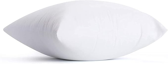 Cushion Inner Pads Square Insert Fillers (Pack of 2) – Hypoallergenic Polyester Fibre Pillow Inserts, Soft and Fluffy Decorative Cushion Inserts for Sofa, Bed, and Couch