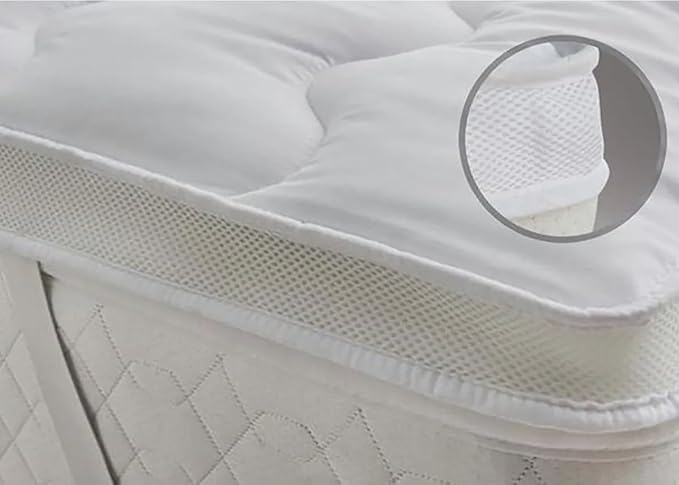 Mattress Topper Air Flow Hotel Quality Microfiber 5CM Anti Allergic Topper