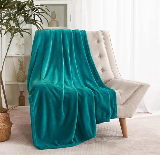 Fleece Faux Fur Roll Mink Throws Soft Cosy Bed Blankets