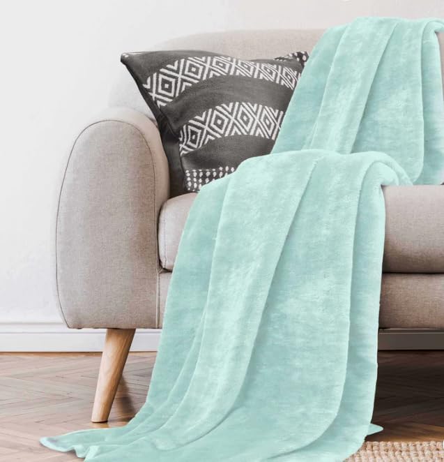 Fleece Faux Fur Roll Mink Throws Soft Cosy Bed Blankets