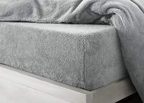 Teddy Fitted Sheet Extra Deep 30cm Deep Fitted Bed Sheet Soft Cosy Warm Teddy Bed Sheet