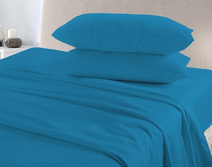 Flannelette Thermal Pair Of Pillow Cases 100% Brushed Cotton