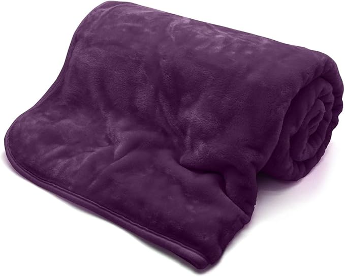 Fleece Faux Fur Roll Mink Throws Soft Cosy Bed Blankets
