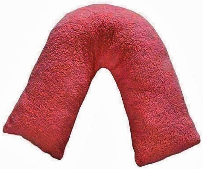 Teddy Bear Fleece Plush Warm Fuzzy Cuddly V-Shaped Pillow & Cover or case only