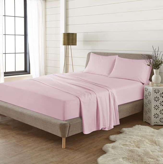 Full Fitted Sheet 100% Brushed Cotton Extra Deep 16"/40cm Flannelette Fitted Bed Sheets