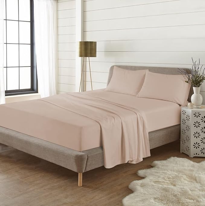 Full Fitted Sheet 100% Brushed Cotton Extra Deep 16"/40cm Flannelette Fitted Bed Sheets