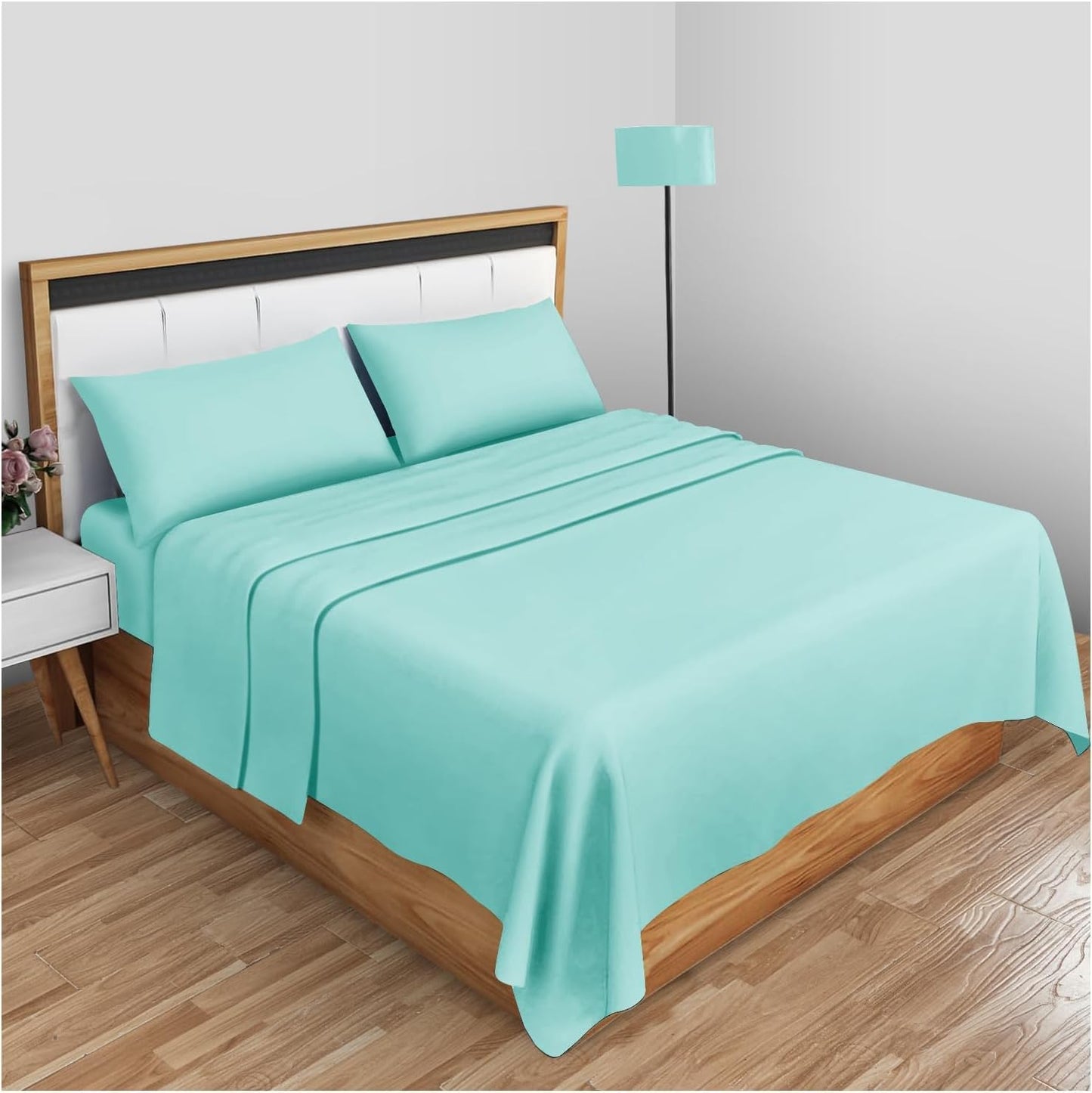 Flat Sheet 100% Egyptian Cotton 200 Thread Count Hotel Quality Flat Bed Sheets