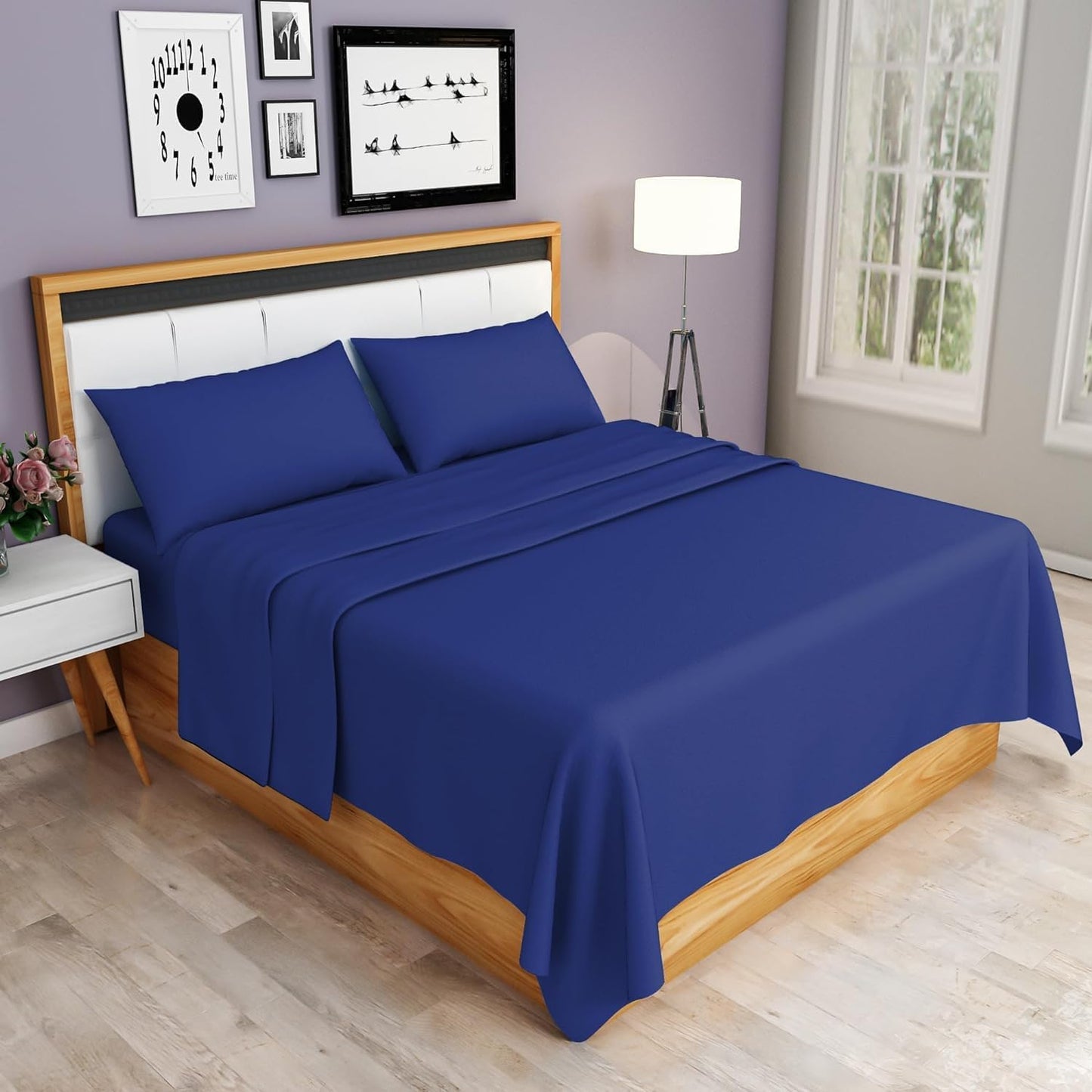Flat Sheet 100% Egyptian Cotton 200 Thread Count Hotel Quality Flat Bed Sheets