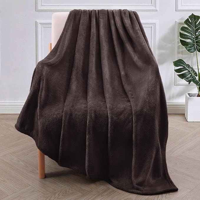 Fleece Faux Fur Roll Mink Throws Soft Cosy Bed Blankets