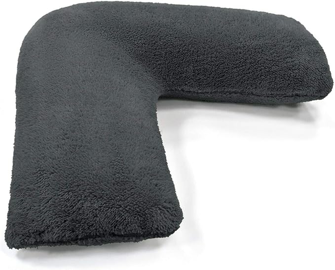 Teddy Bear Fleece Plush Warm Fuzzy Cuddly V-Shaped Pillow & Cover or case only