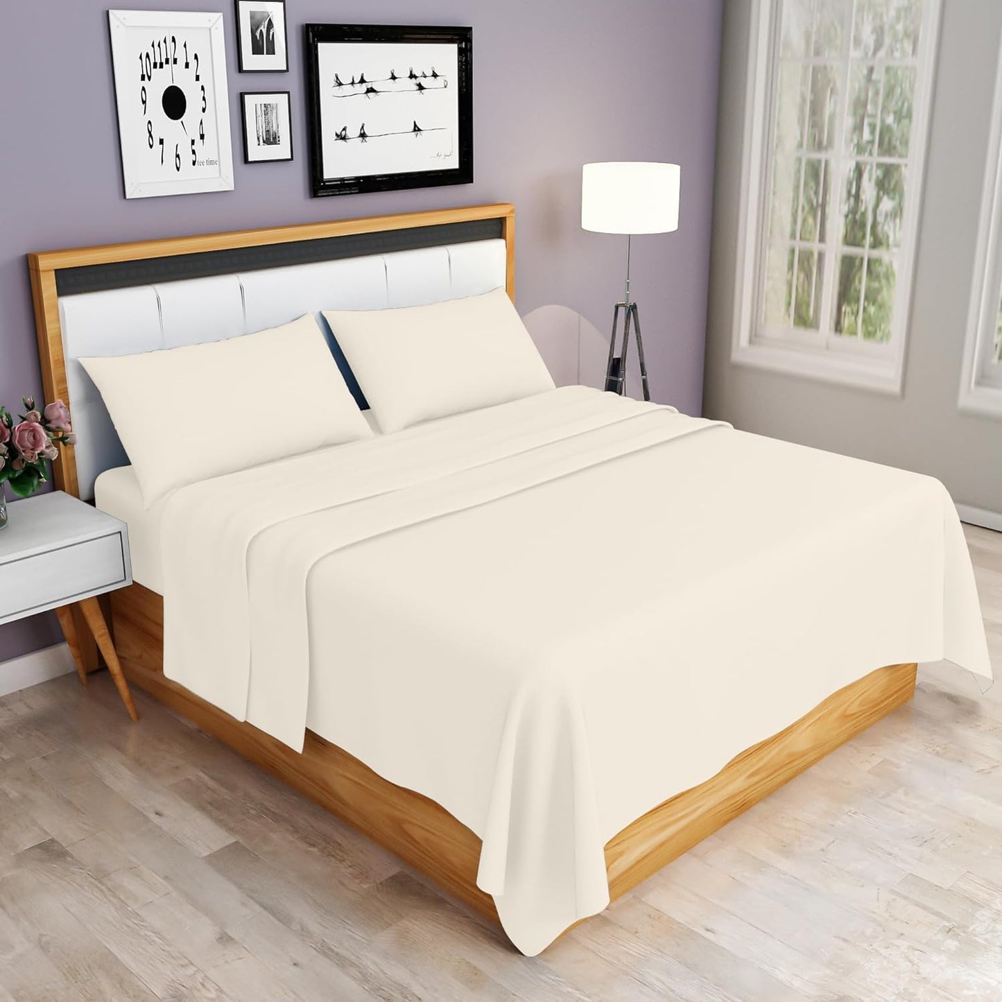 Flat Sheet 100% Egyptian Cotton 200 Thread Count Hotel Quality Flat Bed Sheets