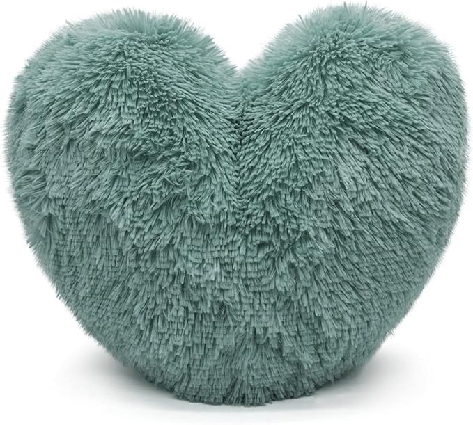 Teddy Cuddles Heart Shape 3D Fleece Filled Cushion Soft Comfortable Warm & Cozy Home Decor Size 38cm 100% Polyester Teddy Heart Cushion
