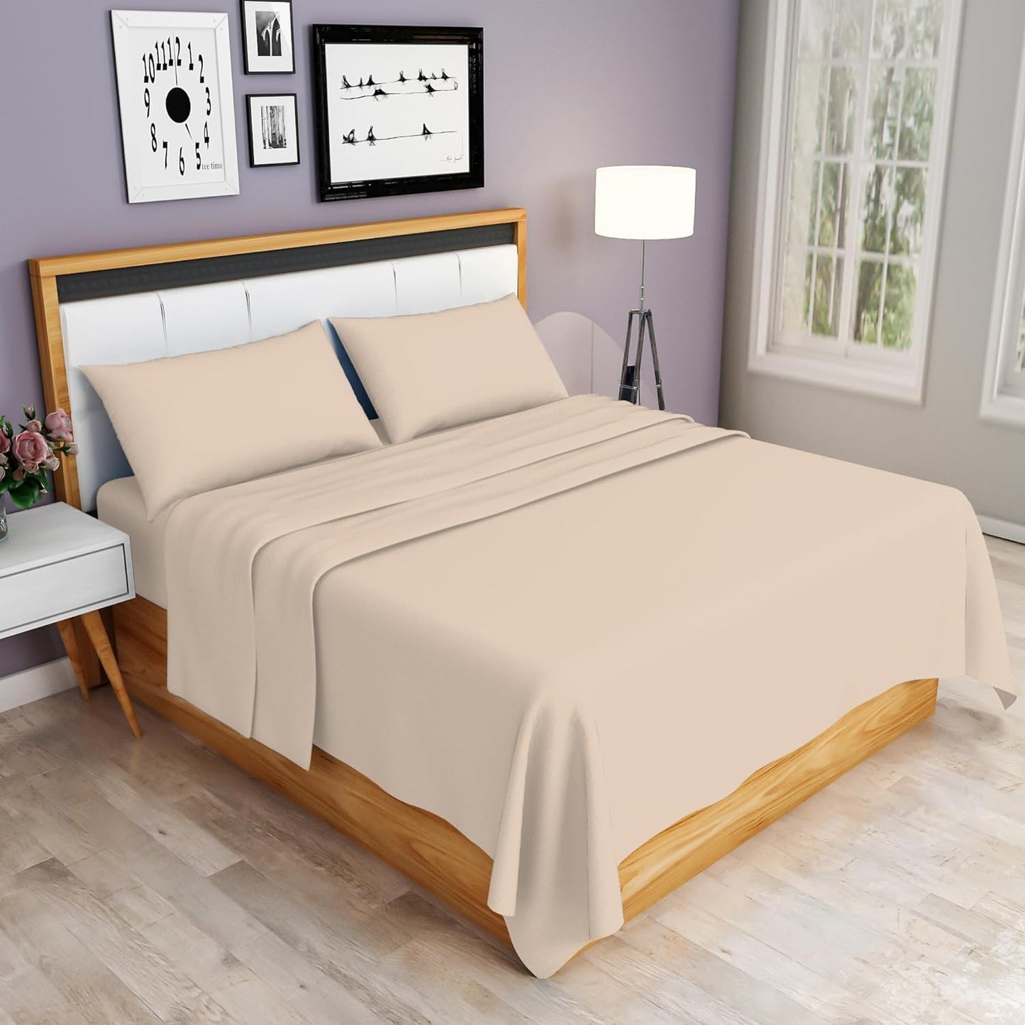 Flat Sheet 100% Egyptian Cotton 200 Thread Count Hotel Quality Flat Bed Sheets