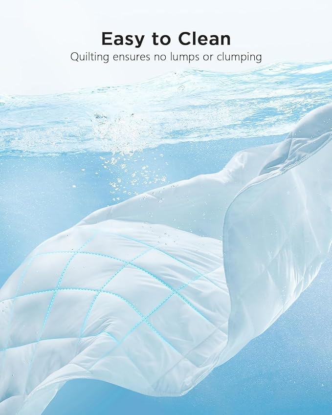 Extra Deep Soft Quilted Mattress Protector Fully Fitted Non Allergenic Bed Cover Breathable Hypoallergenic Mattress Protector