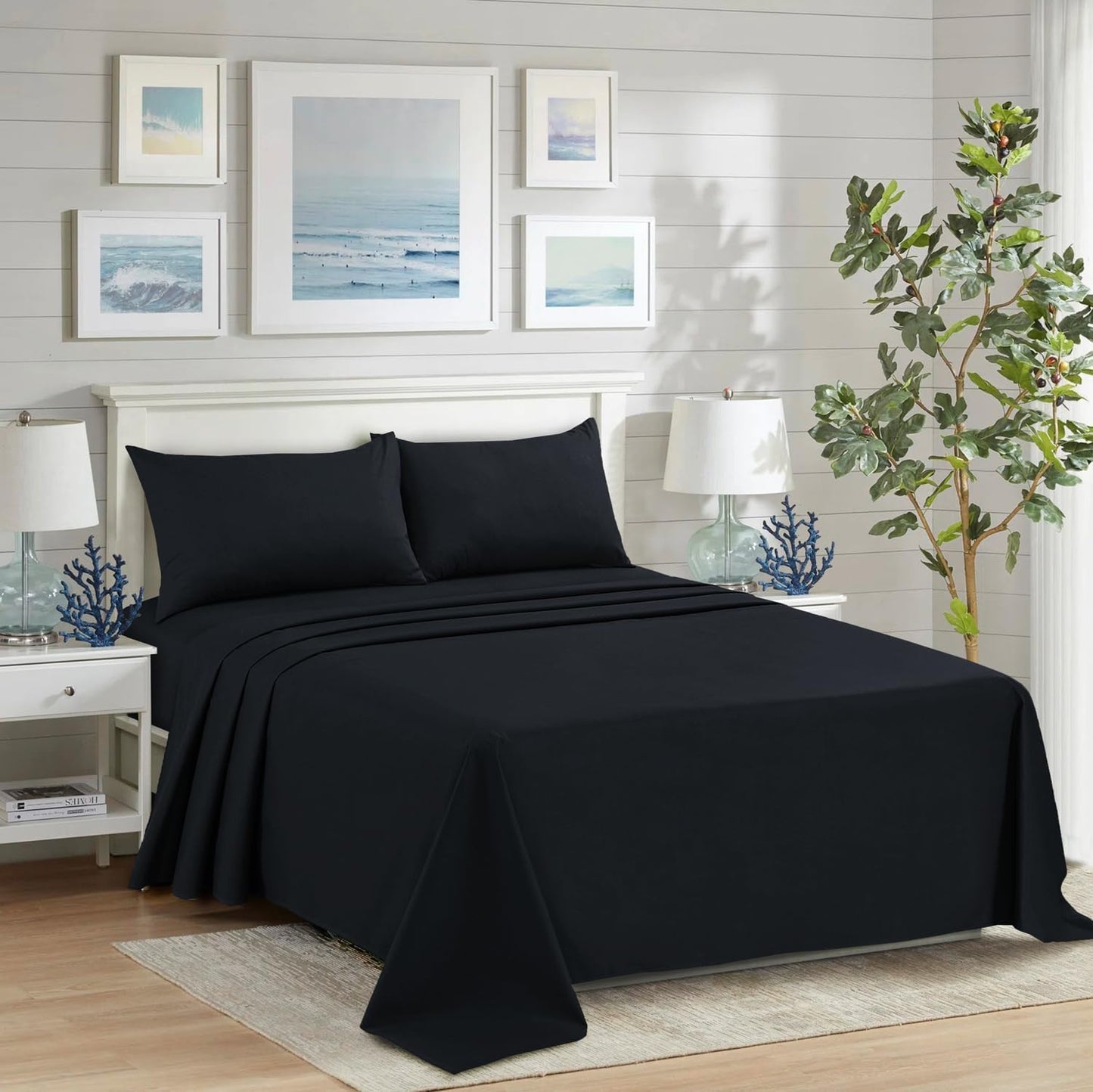 Flat Sheet 100% Egyptian Cotton 200 Thread Count Hotel Quality Flat Bed Sheets