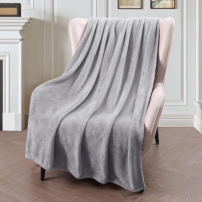 Fleece Faux Fur Roll Mink Throws Soft Cosy Bed Blankets