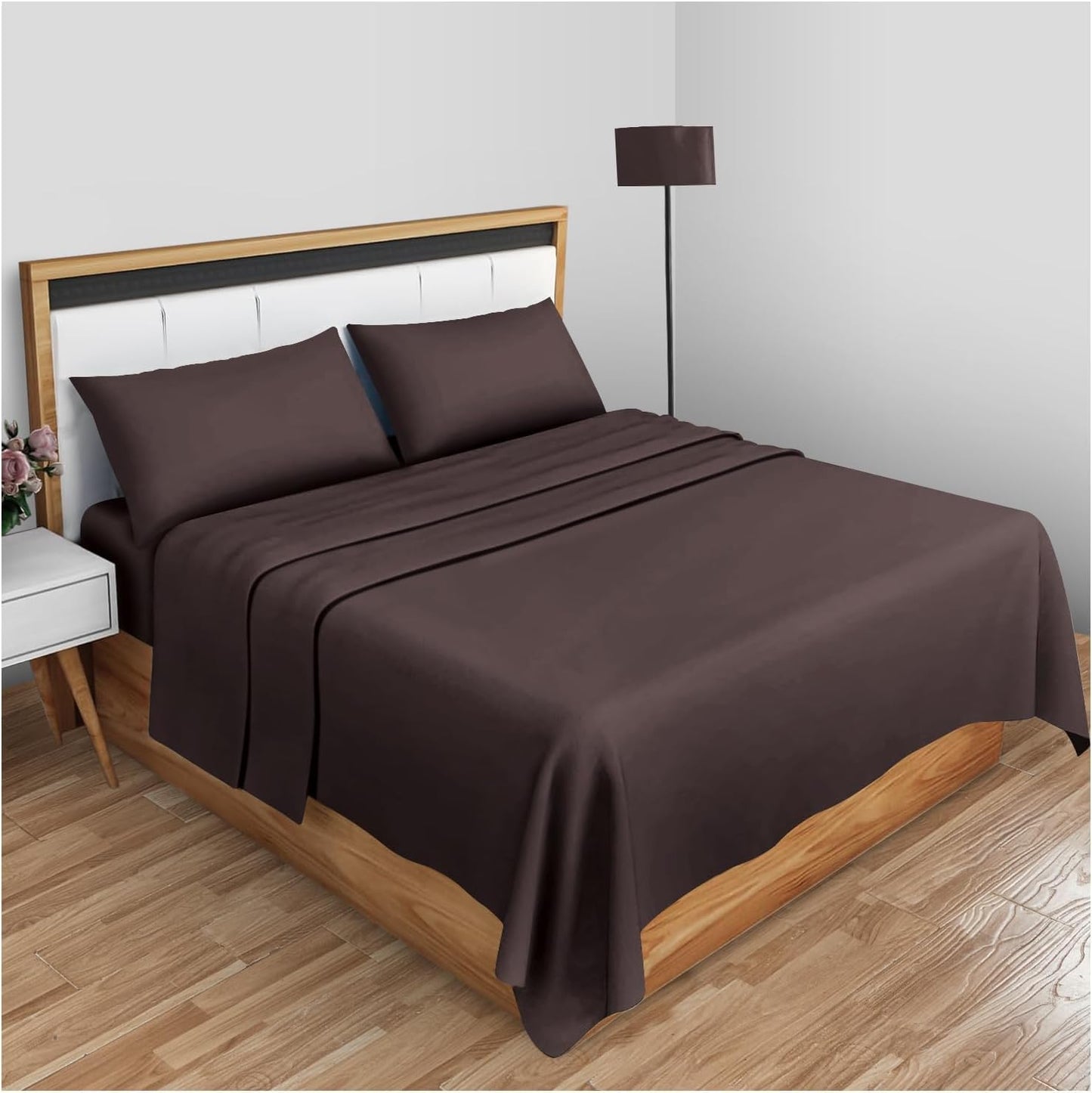 Flat Sheet 100% Egyptian Cotton 200 Thread Count Hotel Quality Flat Bed Sheets