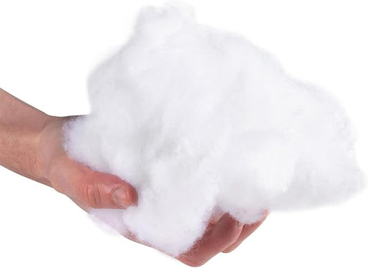 Premium Soft Microfiber Stuffing for Toys, Pillows, and Cushion Covers – High-Grade Plush Polyester Fiberfil, Ideal for DIY Crafts, Stuffed Animals, and Upholstery Projects