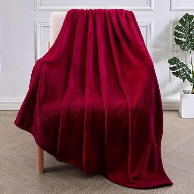 Fleece Faux Fur Roll Mink Throws Soft Cosy Bed Blankets