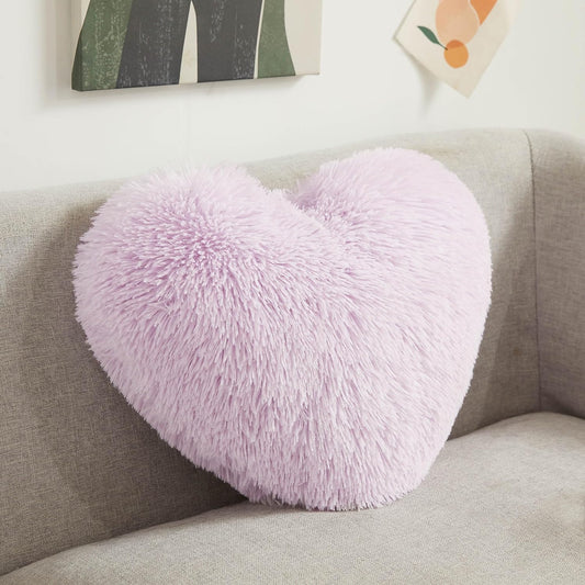 Teddy Cuddles Heart Shape 3D Fleece Filled Cushion Soft Comfortable Warm & Cozy Home Decor Size 38cm 100% Polyester Teddy Heart Cushion